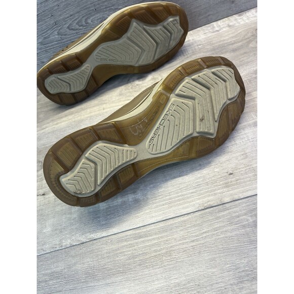 Skechers Mens 9 Classic Fit Air Cooled Memory Foam SN65055 Color DSCH Brown - Picture 8 of 10